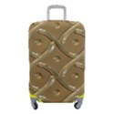 Gold Background Modern Luggage Cover (Small) View1