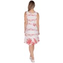 Folk ornament Knee Length Skater Dress With Pockets View4