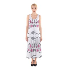 Folk Ornament Sleeveless Maxi Dress by Eskimos