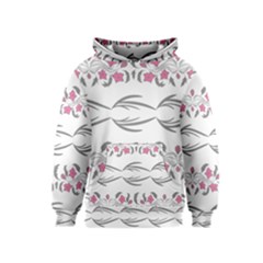 Folk Ornament Kids  Pullover Hoodie by Eskimos