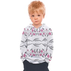 Folk Ornament Kids  Overhead Hoodie by Eskimos