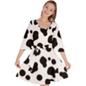 Spots Velour Kimono Dress View1