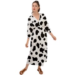 Spots Grecian Style  Maxi Dress by Sobalvarro