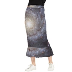 Spiral Galaxy Maxi Fishtail Chiffon Skirt by ExtraAwesomeSauce