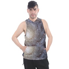 Spiral Galaxy Men s Sleeveless Hoodie by ExtraGoodSauce