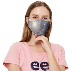 Spiral Galaxy Fitted Cloth Face Mask (adult) by ExtraAwesomeSauce