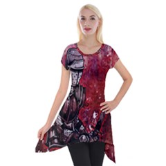 Knight Short Sleeve Side Drop Tunic by ExtraAwesomeSauce