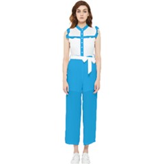 Women s Frill Top Jumpsuit by gracefashion