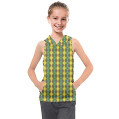 Native American Pattern Kids  Sleeveless Hoodie by ExtraAwesomeSauce