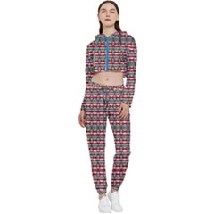 Native American Pattern Cropped Zip Up Lounge Set by ExtraAwesomeSauce