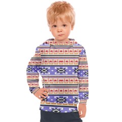 Native American Pattern Kids  Hooded Pullover by ExtraAwesomeSauce