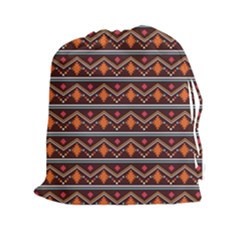 Native American Pattern Drawstring Pouch (2xl) by ExtraAwesomeSauce