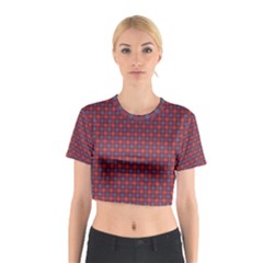 Tartan Pattern Cotton Crop Top by ExtraAwesomeSauce