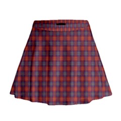 Tartan Pattern Mini Flare Skirt by ExtraAwesomeSauce