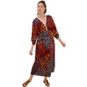 Phoenix in the Rain Abstract Pattern Grecian Style  Maxi Dress View1