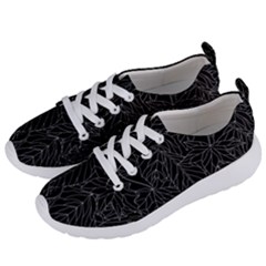 Autumn Leaves Black Women s Lightweight Sports Shoes by Dutashop