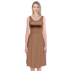 Brass Knuckles Midi Sleeveless Dress by FabChoice