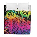 Abstract Jungle Duvet Cover Double Side (Full/ Double Size) View1