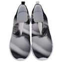 Black and White Snake No Lace Lightweight Shoes View1