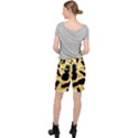 Ananas Chevrons Noir/Jaune Pocket Shorts View2