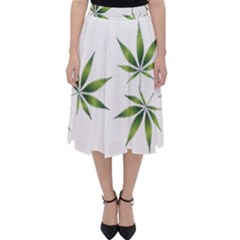 Cannabis Curative Cut Out Drug Classic Midi Skirt by Dutashop