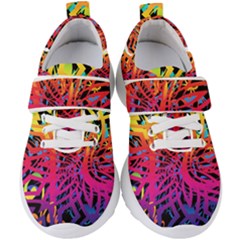 Abstract Jungle Kids  Velcro Strap Shoes by icarusismartdesigns