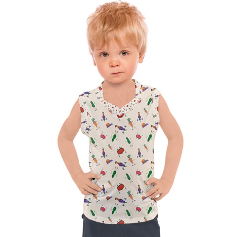 Vegetables Athletes Kids  Sport Tank Top by SychEva