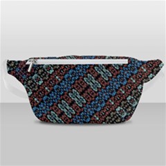 Multicolored Mosaic Print Pattern Waist Bag  by dflcprintsclothing