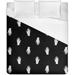 Vampire Hand Motif Graphic Print Pattern 2 Duvet Cover (california King Size) by dflcprintsclothing