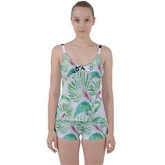  Palm Trees By Traci K Tie Front Two Piece Tankini by tracikcollection