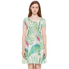  Palm Trees By Traci K Inside Out Cap Sleeve Dress by tracikcollection