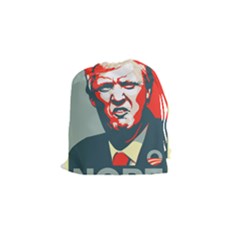 Trump Nope Drawstring Pouch (small) by goljakoff