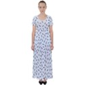 Rain  High Waist Short Sleeve Maxi Dress View1