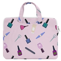 Accessories For Manicure Macbook Pro Double Pocket Laptop Bag by SychEva