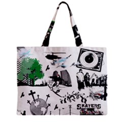 Skaterunderground Zipper Mini Tote Bag by PollyParadise