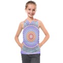 Pretty Pastel Boho Hippie Mandala Kids  Sleeveless Hoodie View1