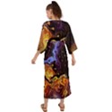 Nebula Starry Night Skies Abstract Art Grecian Style  Maxi Dress View2