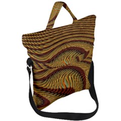 Golden Sands Fold Over Handle Tote Bag by LW41021