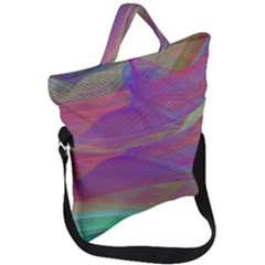 Color Winds Fold Over Handle Tote Bag by LW41021