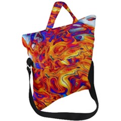 Sun & Water Fold Over Handle Tote Bag by LW41021