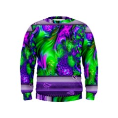 Feathery Winds Kids  Sweatshirt by LW41021