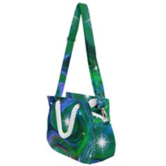 Night Sky Rope Handles Shoulder Strap Bag by LW41021