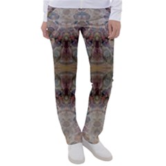 Marbling Ornate Women s Casual Pants by kaleidomarblingart