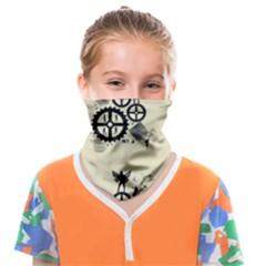 Angels Face Covering Bandana (kids) by PollyParadise