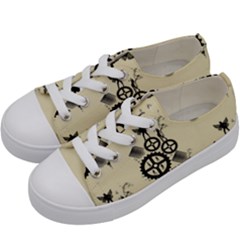 Angels Kids  Low Top Canvas Sneakers by PollyParadise