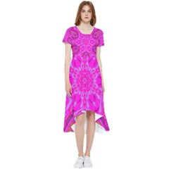 Purple Passion High Low Boho Dress by LW323