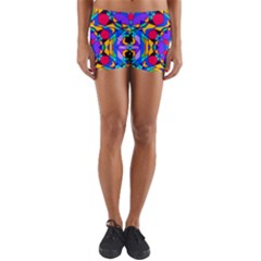 Fairground Yoga Shorts by LW323