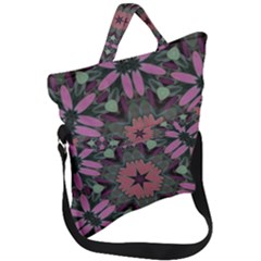 Tropical Island Fold Over Handle Tote Bag by LW323