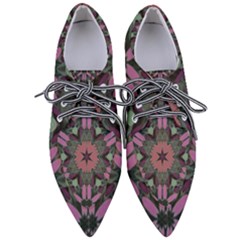 Tropical Island Pointed Oxford Shoes by LW323