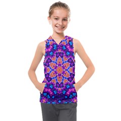 Glory Light Kids  Sleeveless Hoodie by LW323